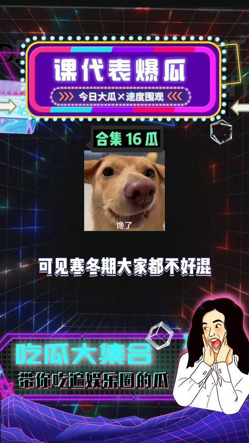 娱乐吃瓜君八卦,吃瓜君带你一探究竟
